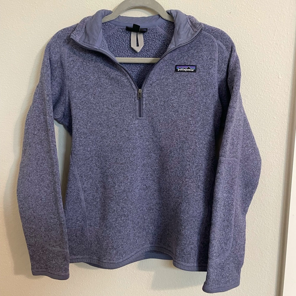 Patagonia | Purple Better Sweater Quarter Zip